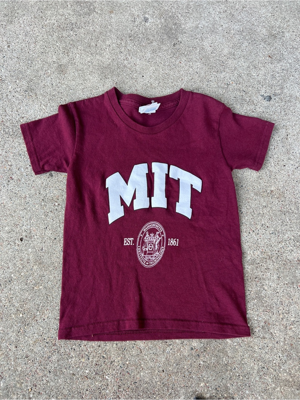 Vintage MIT Massachusetts Institute of Technology kids shirt size XS